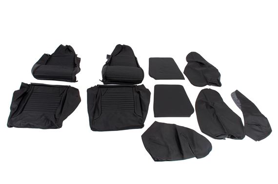 Leather Seat Cover Kit - Black - RG1216BLACK